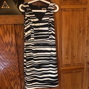 NWT NUE by shani black/white dress